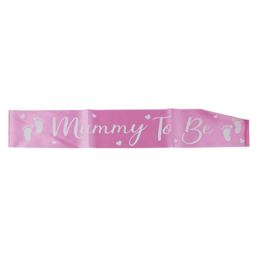 Picture of MUM TO BE SASH PINK